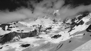 Rainier behind clouds