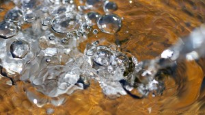 Bubbles in fountain